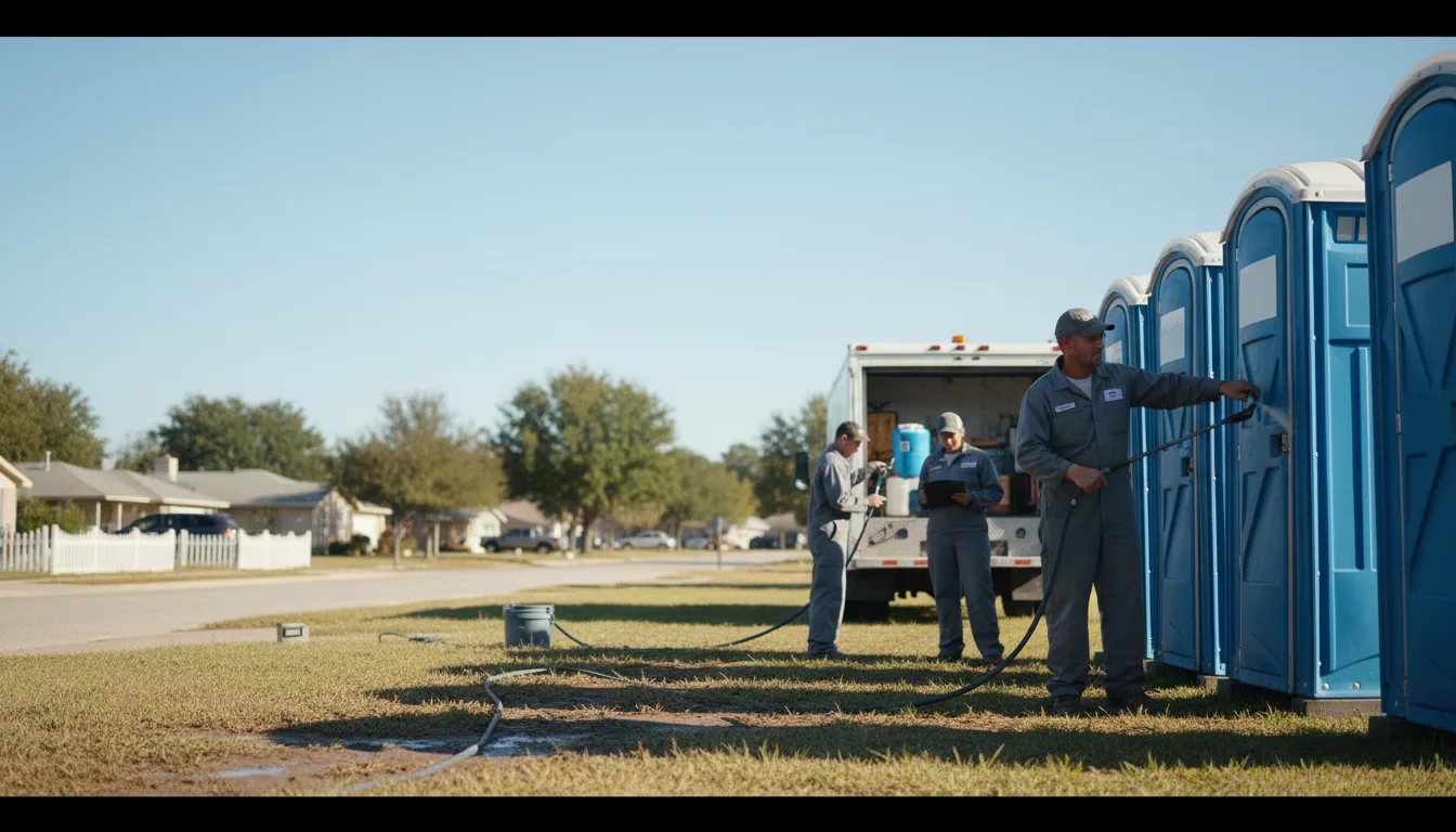 Long-Term Portable Toilet Rental in Hennessey, OK near me